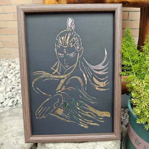 烧箔画“敖丙”·系列